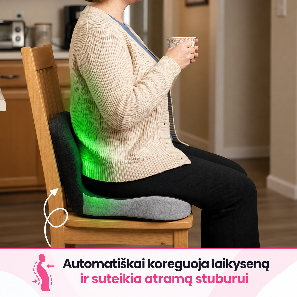 Ortopedinė Sėdėjimo Pagalvė