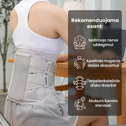Ergonominis Nugaros Stabilizavimo Diržas
