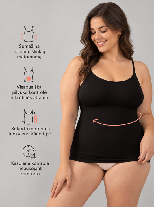 Liekninanti figūrą formuojanti palaidinė