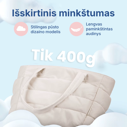 Talpi paminkštinta rankinė darbui/laisvalaikiui 20L